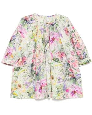JNBY Floral-Print Blouse - White