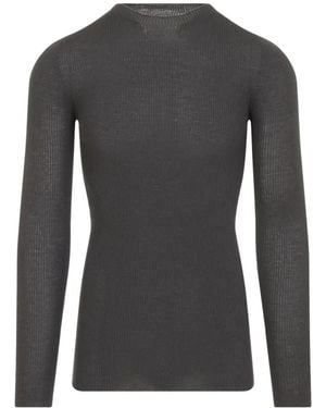 Rick Owens Ribbed-Knit Sweater - Black