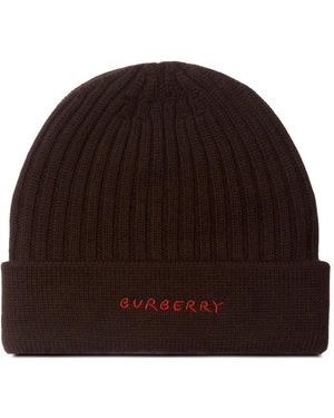 Burberry ビーニー - ブラウン