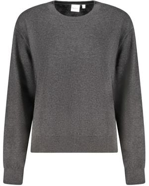 Pepe Jeans Round-Neck Long-Sleeve Jumper - Grey