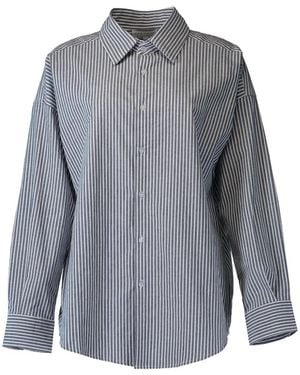The Lady & The Sailor Stripe-Pattern Shirt - Grey