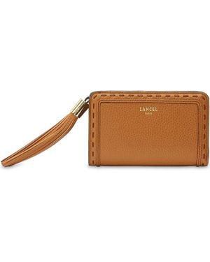 Lancel Zip-Around Leather Wallet - Brown