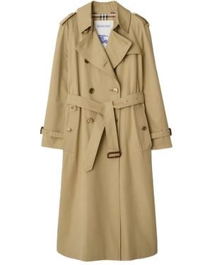 Burberry Waterloo Trench Coat - Natural