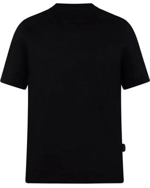 Yes London Crew-Neck Short-Sleeve T-Shirt - Black
