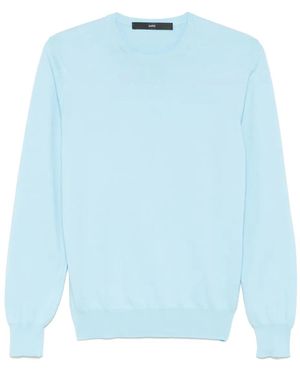 SAPIO Fine-Knit T-Shirt - Blue