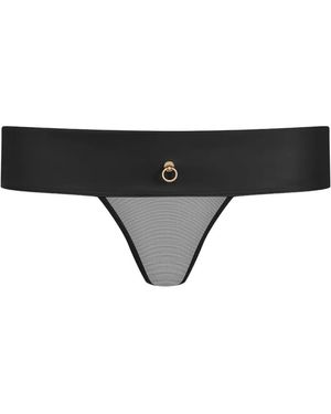 Maison Close Chambre Noire Thong - Black