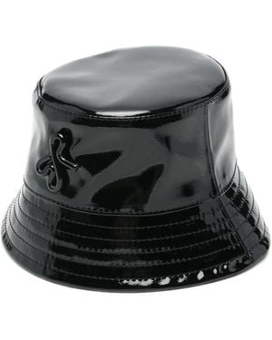 Ruslan Baginskiy Logo-Plaque Bucket Hat - Black