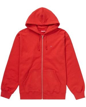 Supreme Small Box ジップアップ パーカー - レッド