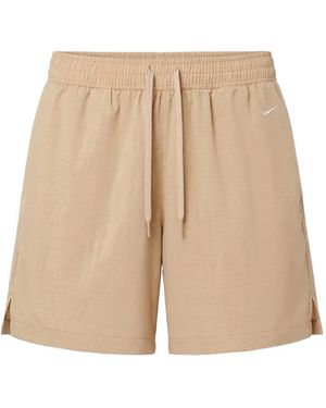 Nike Bermudas Con Logo Bordado - Neutro