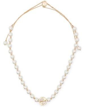 Gucci Interlocking-G Necklace - White