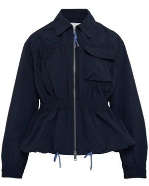 3.1 Phillip Lim Elastic-Waist Jacket - Blue