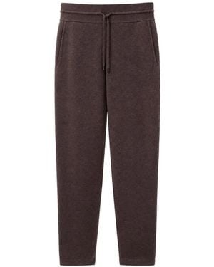 Malo Pantalon De Jogging À Lien De Resserrage - Brown