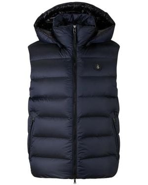 Bogner Holger Padded Hooded Gilet - Blue
