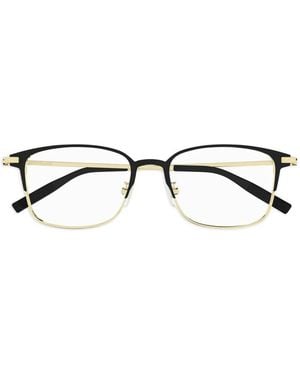 Montblanc Occhiali Rettangolari - Nero