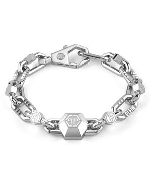Philipp Plein Bracciale Edge - Metallizzato