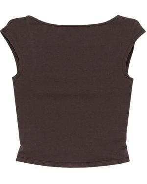 Reformation Darra Top - Brown