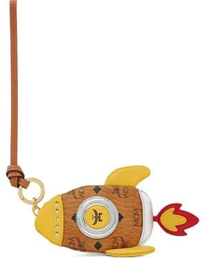 MCM Charm con bolsillo de cohete - Metálico