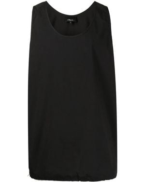 3.1 Phillip Lim Tanktop Met Diepe Ronde Hals - Zwart