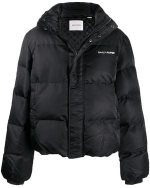 Daily Paper Uomo Coats Black