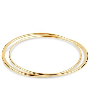 Dinny Hall Double-Band Bracelete - Metallic