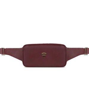 PLACE OF ELMS Logo-Plaque Belt Bag - Brown