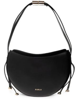 Furla Moonstone Shoulder Bag S - Black