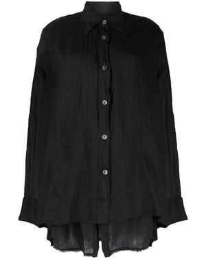 Our Legacy Camicia Semi Trasparente - Nero