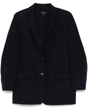 Theory Wool Cashmere Blazer - Blue