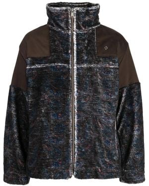 Children of the discordance Graphic-Print Zip-Up Jacket - Black