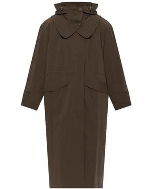 IRO Enyla Hooded Coat - Natural