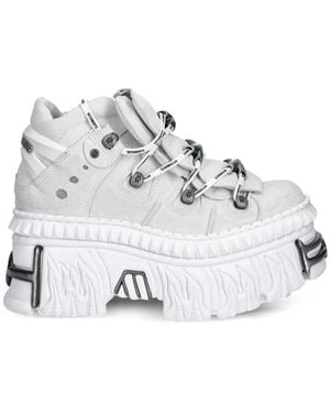Vetements X New Rock Platform Sneakers - White