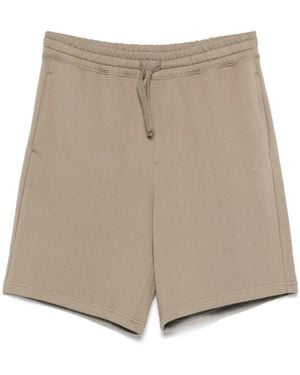HUGO Trainingsshorts Met Logoprint - Naturel
