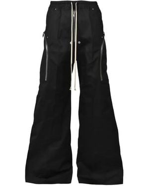 Rick Owens Heizer Belas Trousers - Black
