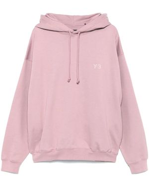 Y-3 Brushed Terry Hoodie - Pink