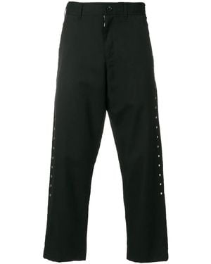COMME DES GARÇON BLACK Studded Chinos - Blue