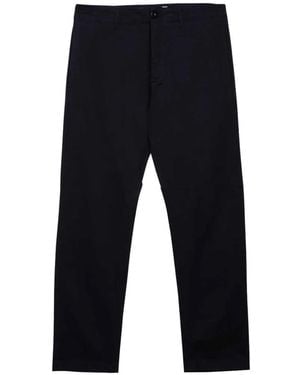 Department 5 Straight-Leg Chino Trousers - Blue
