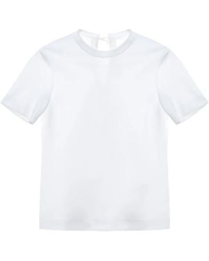 Carven Round-Neck T-Shirt - White