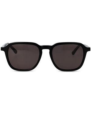 Calvin Klein Geometric-Frame Sunglasses - Black