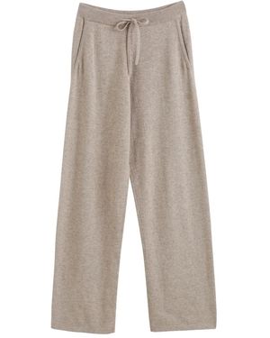 Chinti & Parker Drawstring Knitted Trousers - Grey