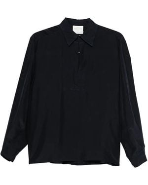 forte_forte Silk Blouse - Black