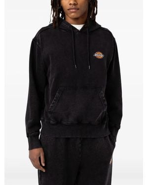 Dickies Logo-Patch Hoodie - Black