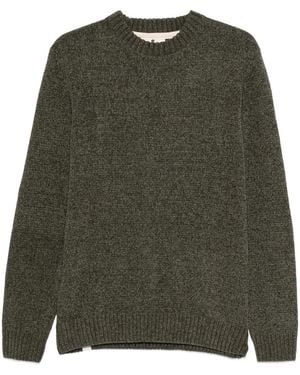 Anerkjendt Crew-Neck Long-Sleeve Sweater - Green