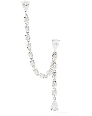 Anita Ko 14Ct Diamond Drop Earring - White