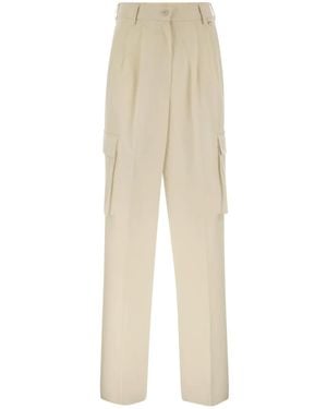 Herno Cargo Trousers - Natural