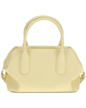 THEMOIRÈ Small Tallia Trank Top-Handle Tote Bag - Metallic