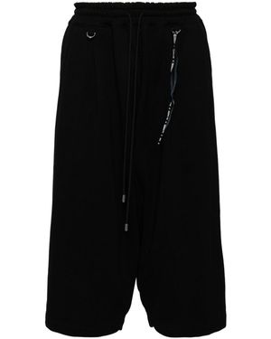 MASTERMIND WORLD Wide Fit Jumbo Trouser - Black