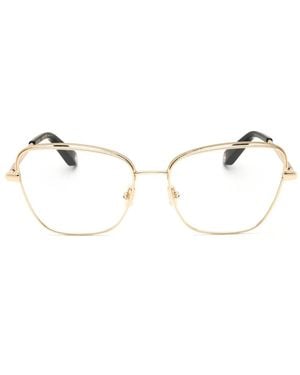 Roberto Cavalli Lunettes De Vue À Monture Papillon - Natural