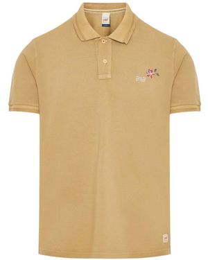 Bob Short-Sleeve Piqué Polo Shirt - Natural