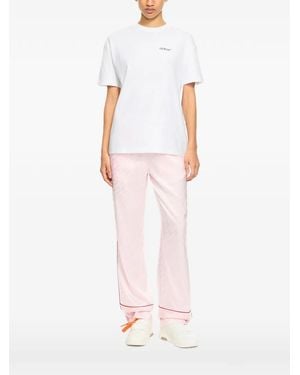 Off-White c/o Virgil Abloh Arrow Glowing Flower T-Shirt - White