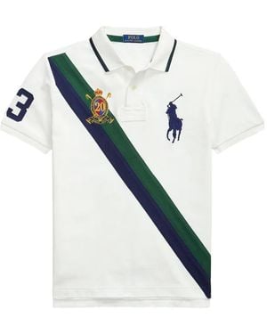 Polo Ralph Lauren ストライプ ポロシャツ - ホワイト